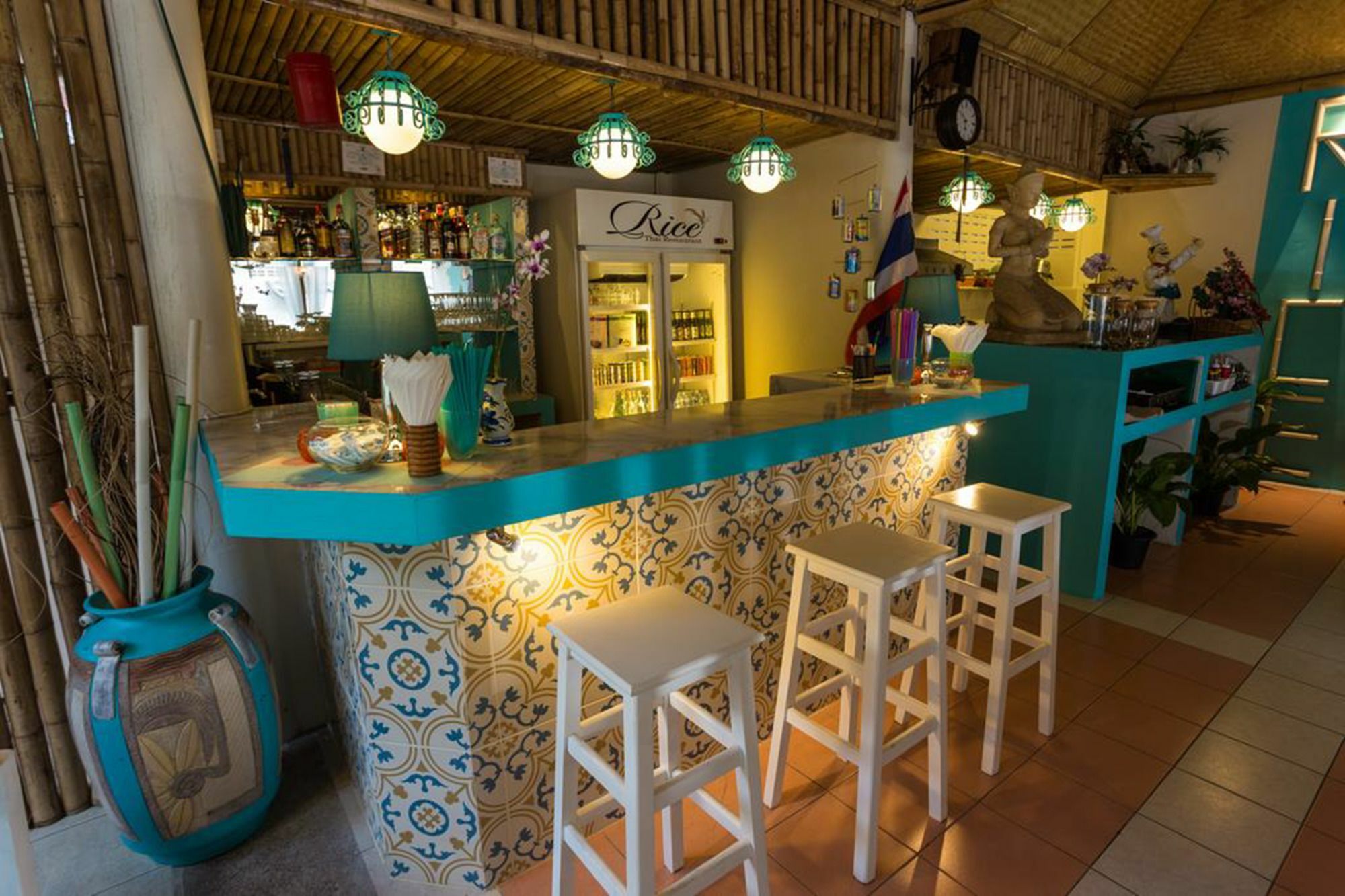 Rice Rooms And Restaurant Pantai Kata Luaran gambar